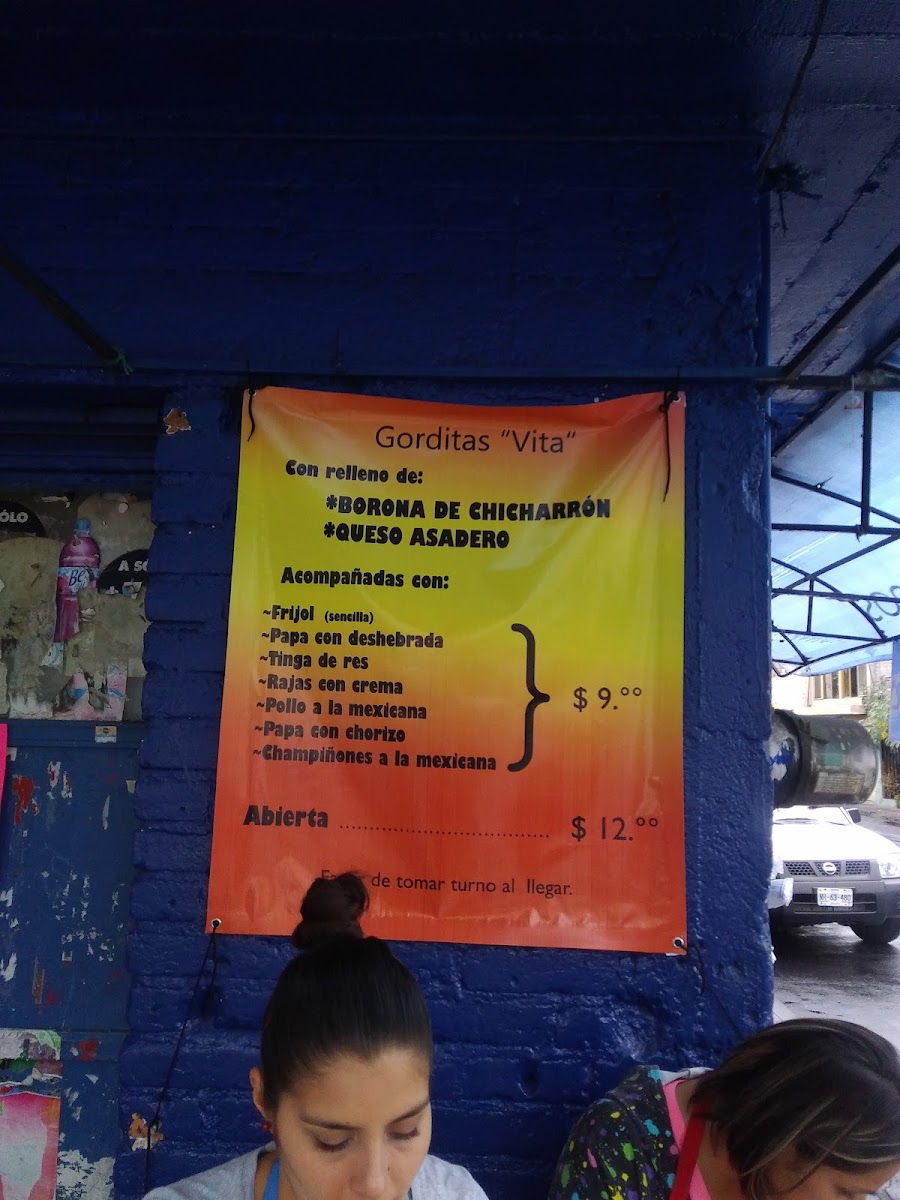 Gorditas de Vita Menu - Image 4